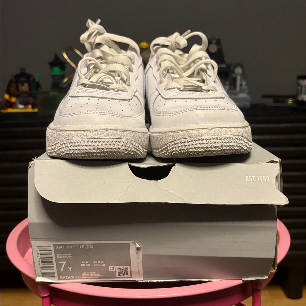 Nike Air Force 1 LE White Shoes